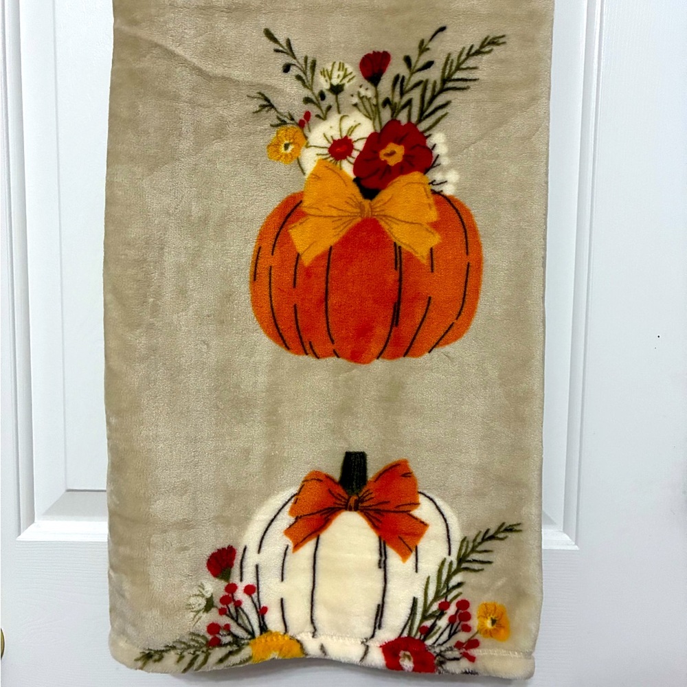 Harvest throw blanket